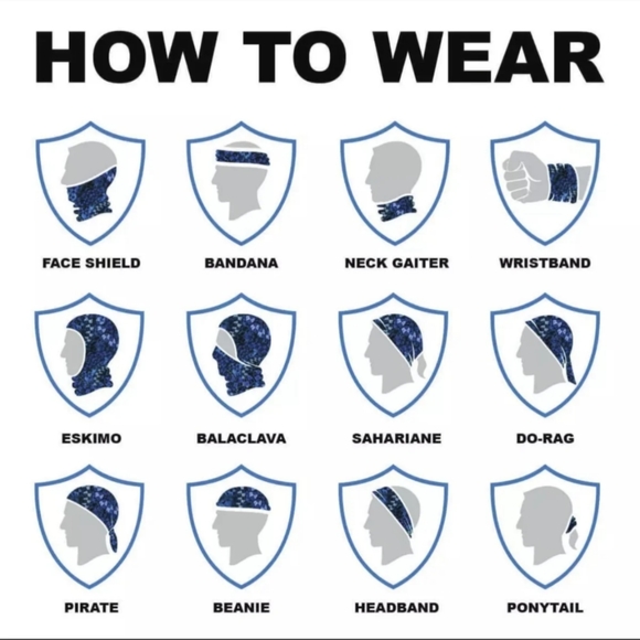 SA face shield and hoodie combo - Picture 3 of 6